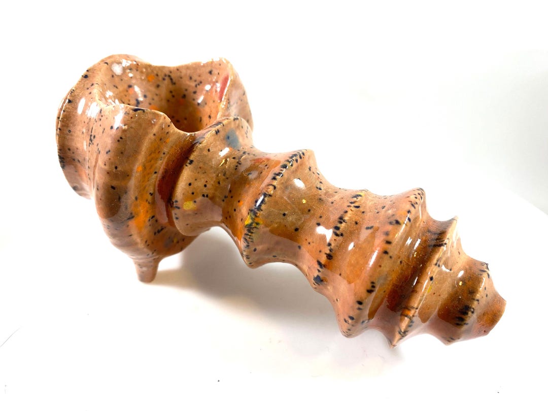 Handmade Ceramic Pipe #ASL32-07 Unique Multi Layered Color (1/1) - Etsy