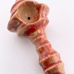 Ceramic Pipe - #ASL28-12 Unique Multi Layered Color