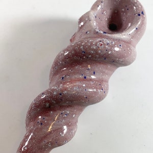 Ceramic Pipe - #CW01-28 Unique Multi Layered Color