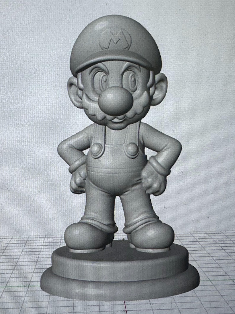 Super Mario Stl Files - Etsy