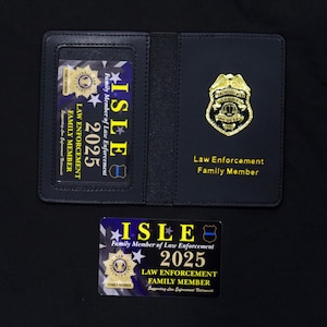 iSupportLE &quot;Family Member&quot; Wallet with Mini Badge
