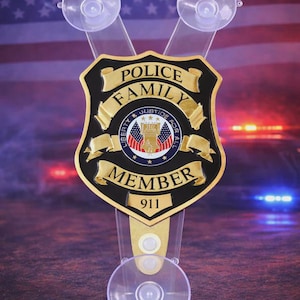 iSupportLE "Family Member" Windshield Badge Display 202