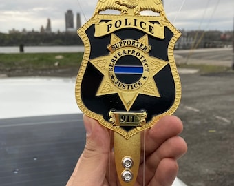 Présentoir d'insigne de pare-brise « Supporter » iSupportLE 2025