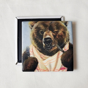 Dinner Bear Magnet