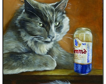 Hamm's Cat Art Print