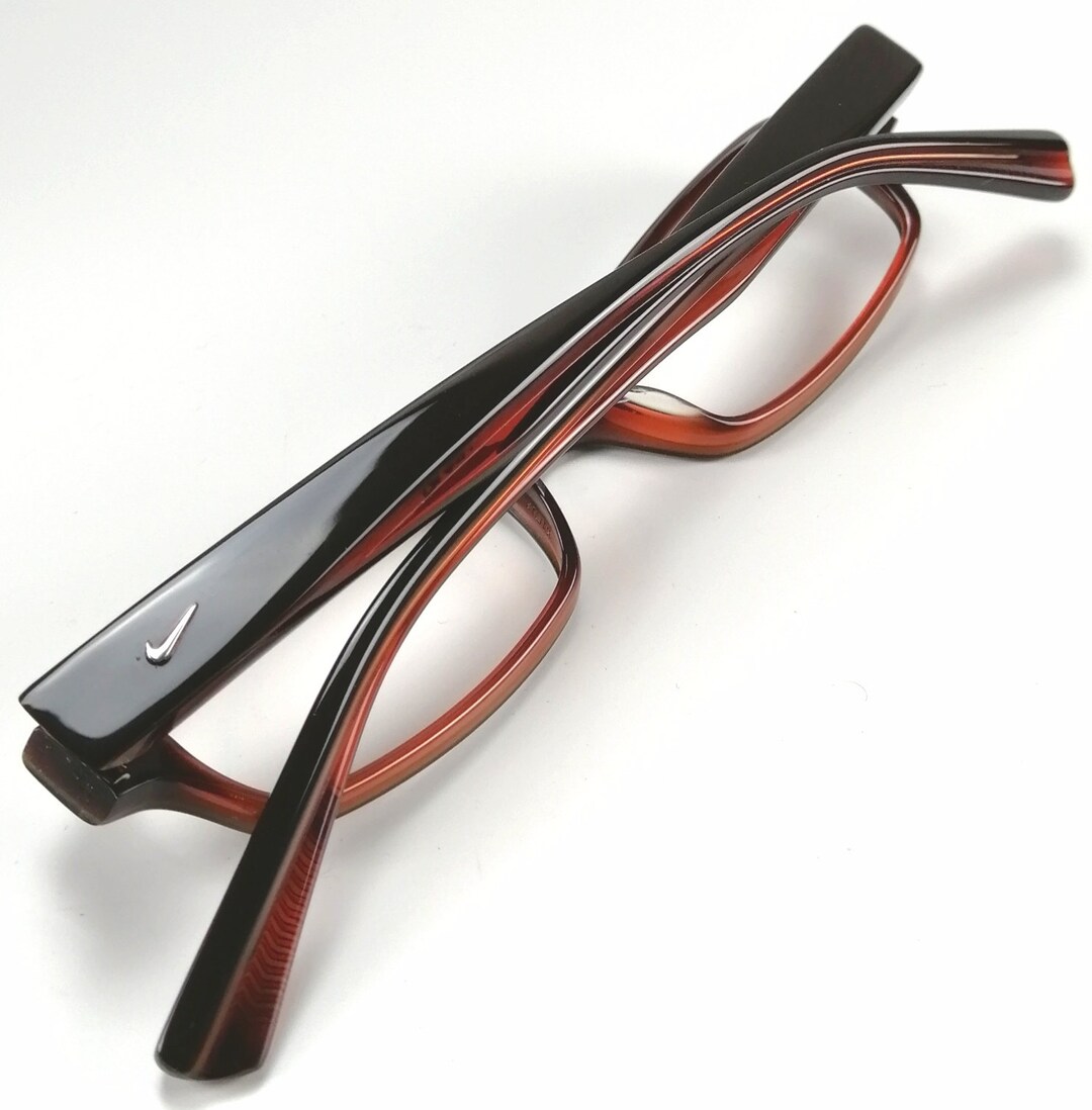 Nike Eyeglass Frames N7004 231 Drk/lt Brown 5118145 Etsy