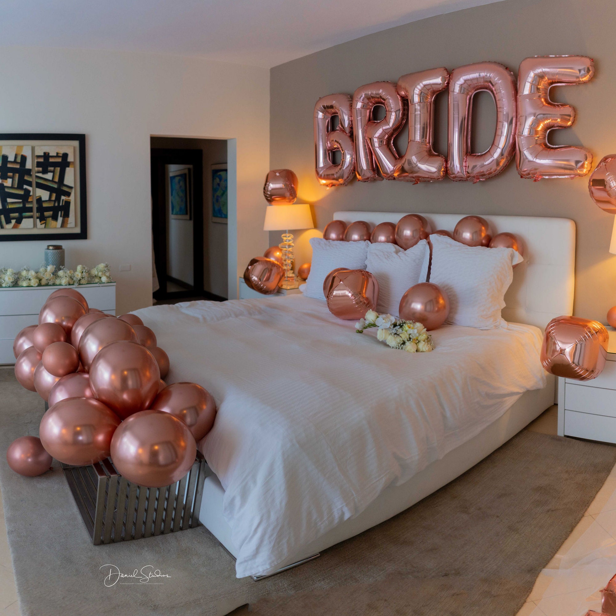 Bride To Be Balloon Kit - Rose Gold - 16