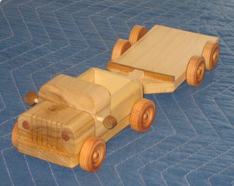 Mini Pickup Truck with Utility Trailer