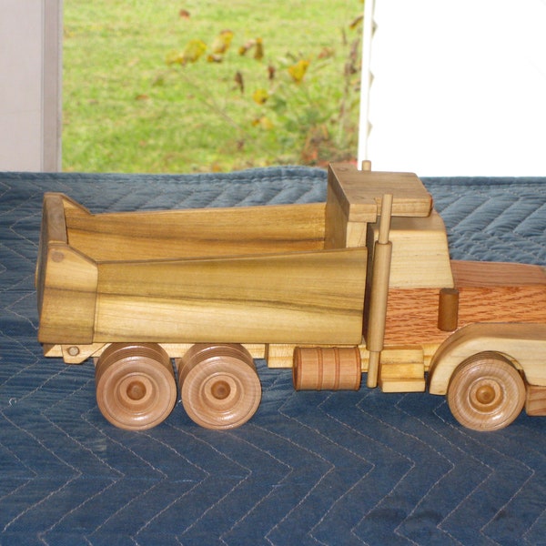 Wooden Dump Truck