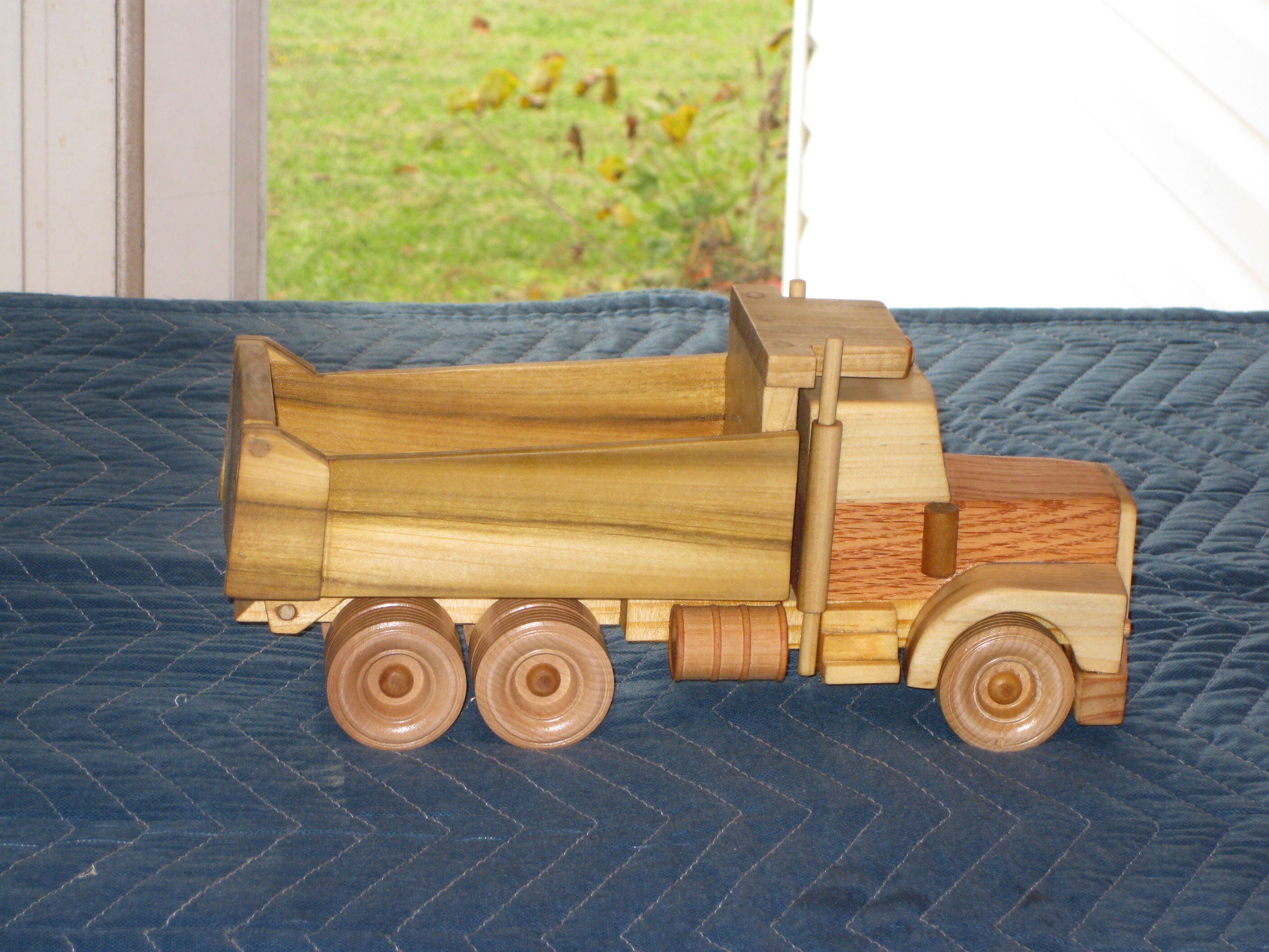 Wooden Dump Truck - Etsy