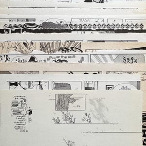 Manga Pages- Variety pack of 20 full pages