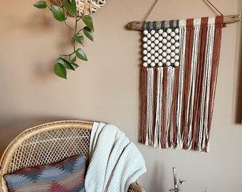American Macrame Flag ~ Boho ~ Wall Hanging ~