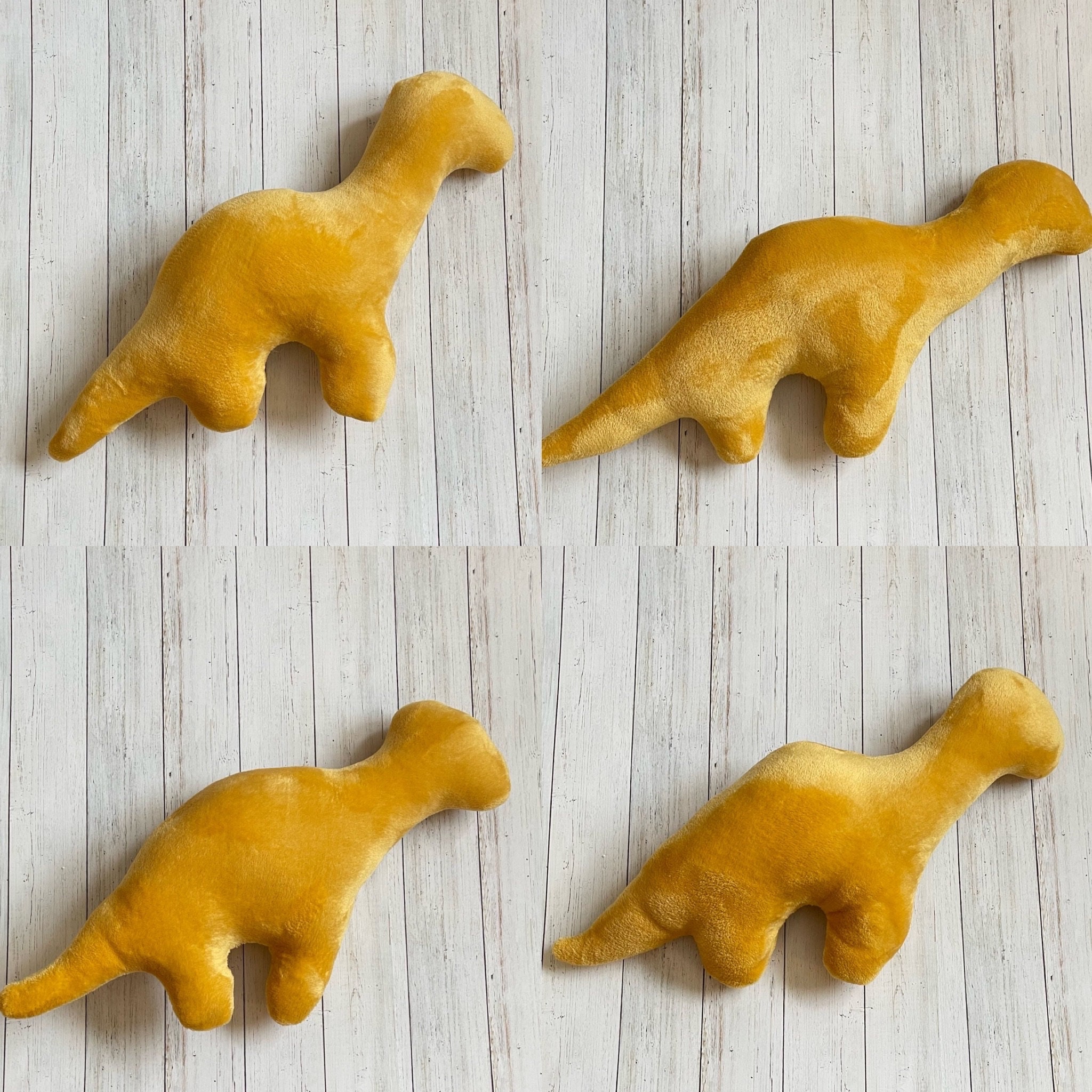 Dino Poulet Nugget Dinosaure Poulet Nugget Oreiller Stegosaurus  Tyrannosaurus Peluche Jouet