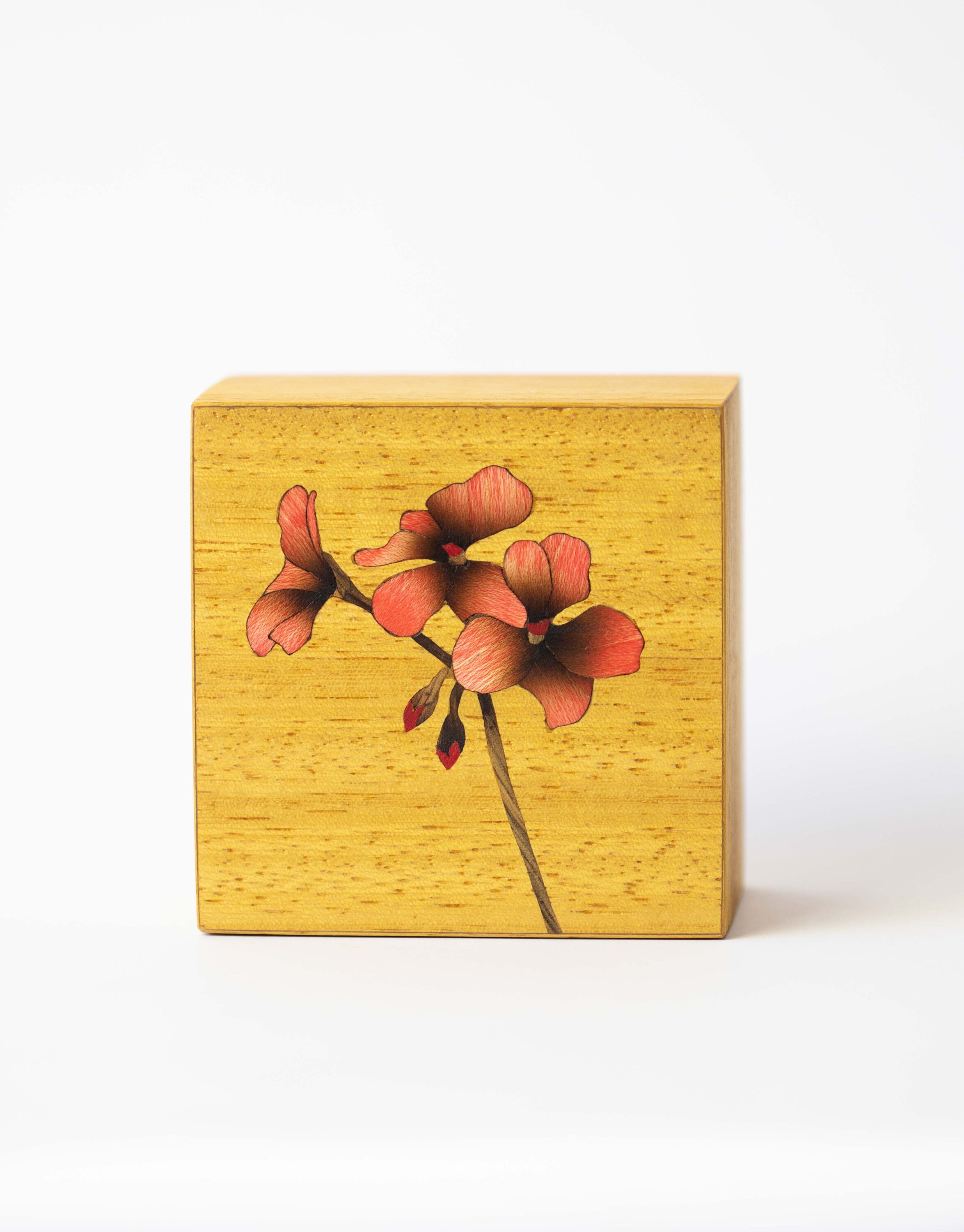 Wood Box Pelargonium Box Gift Box Home Decor Handmade Etsy