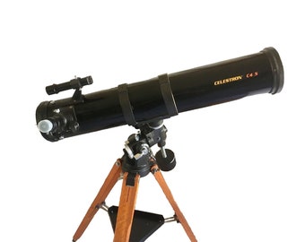 Rare Vintage Celestron C4.5 Telescope - Classic Design, Excellent Optics