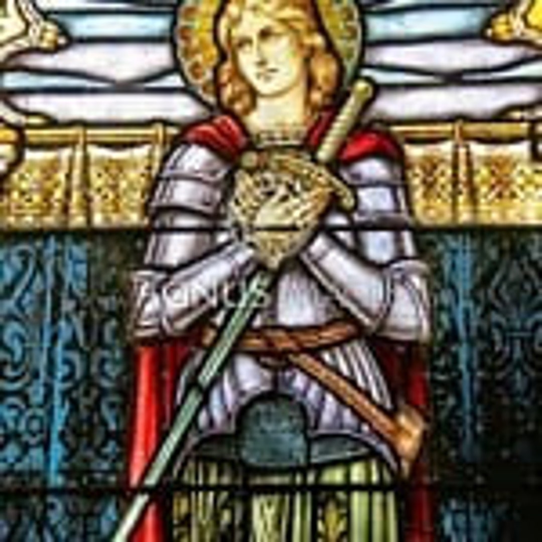 Hand Painted Icon of Saint Joan of Arc - Etsy