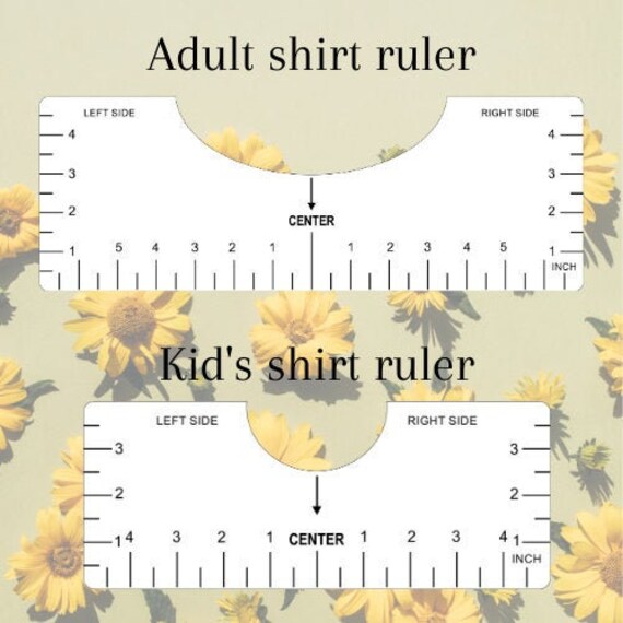 Download T-Shirt Alignment Tool SVG Glowforge files Printable PDF | Etsy