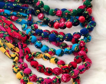 Korale, Polish Folk Handmade Necklace, 32” long, Folklore Gift,