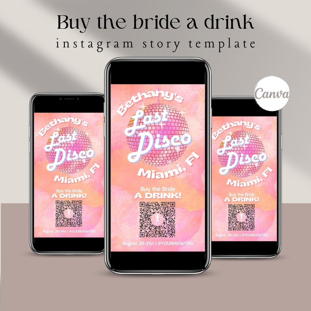Buy the Bride a Drink Printable Digital Download - Etsy