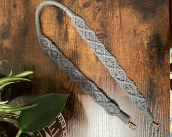 Macrame Diamond Camera or bag strap