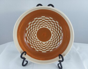 Beautiful Checkered Pattern Bowl