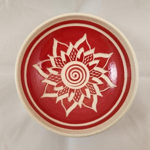 Beautiful Small Red Bowl