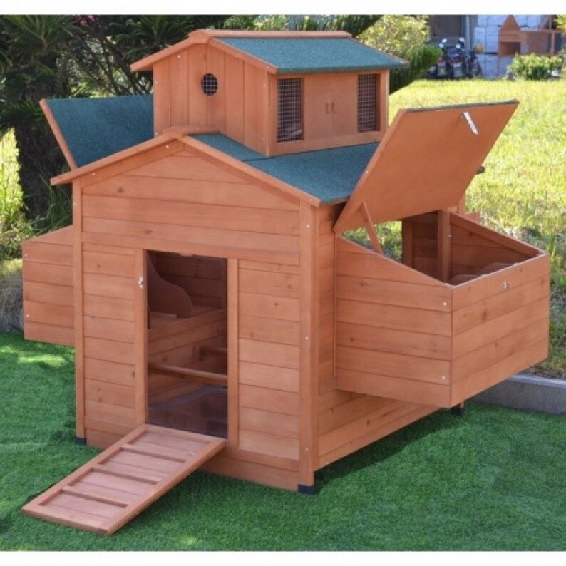 Chicken Coop 610 Chickens Special No Run Design Etsy