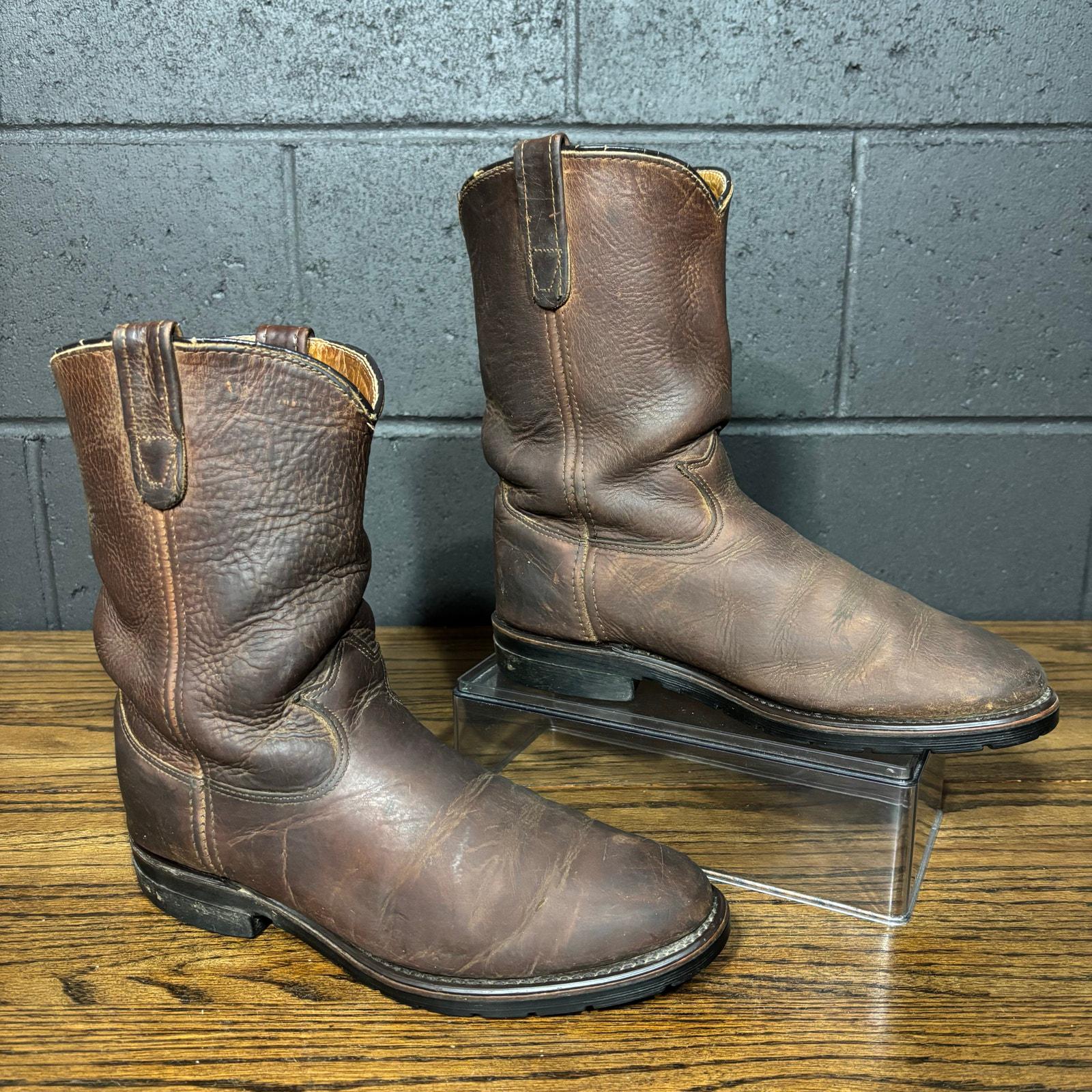 Mens 7d Vintage Work Boots - Etsy display picture 2