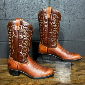 Vintage Mens Cowboy Boots 10.5 - Etsy display picture 1