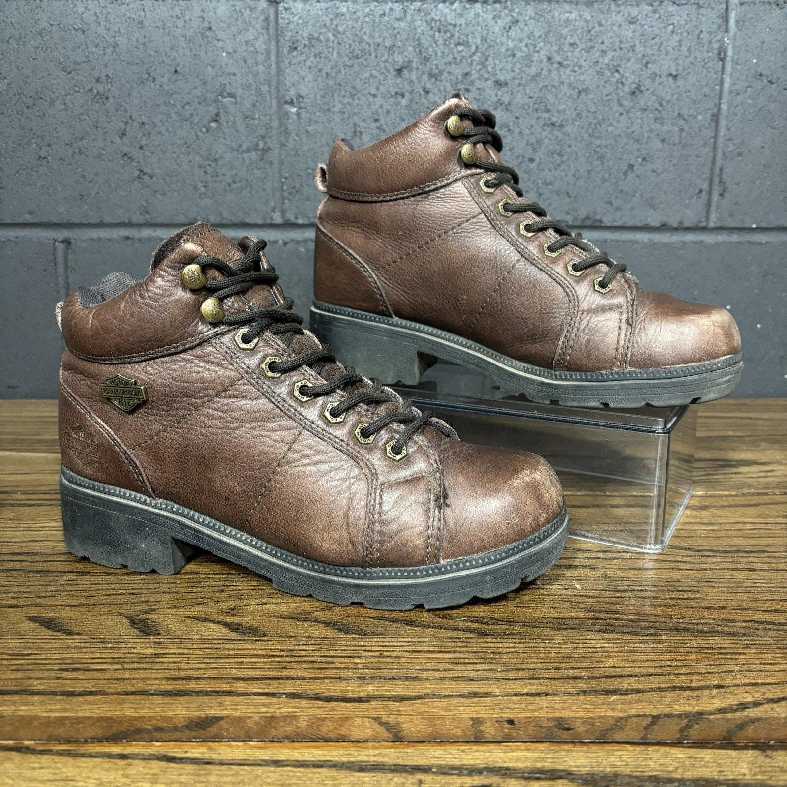 Y2k Harley Davidson Boots - Etsy