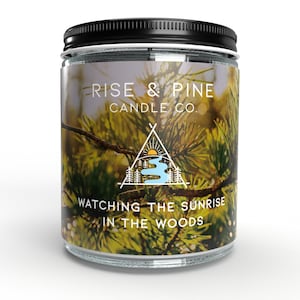 Pine and Sage Soy Wax Candle | Sage Candle | Soy Wax Candle | Woodsy Candle | Clean Candle | Outdoor Enthusiast | Hiking Gift