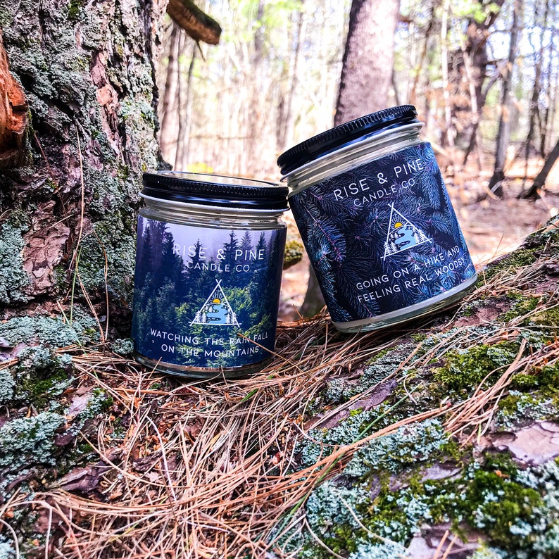 Rain Petrichor Soy Wax Candle - Thumbnail 2