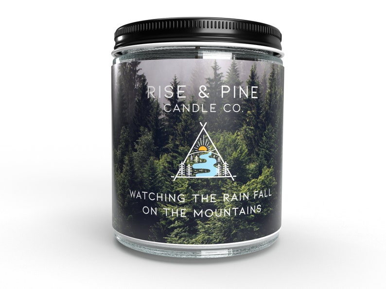 Rain Petrichor Soy Wax Candle