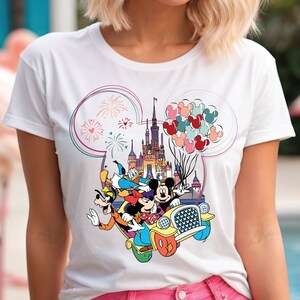 Vintage Disney Mickey Polaroid Shirt, Mickey and Friends Shirt, Disneyland Shirt, Disneyworld Shirt, Disney Family Shirts