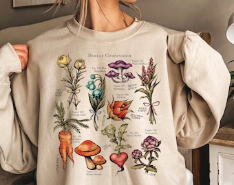 Hyrule Flora Shirt, Gift for Plant Lover, Legend of Zelda Gilf, Vintage Plant Tee, Vintage Plant Shirt, Video Game Shirt