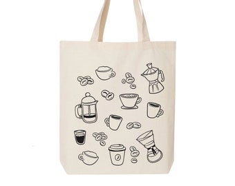 coffee canvas bag
