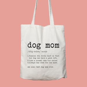 Dog Mom Tote Bag, Dog Lover Gift, Kitten Tote Bag, Dog Lover, Dog Mom Gift, Dog Gift, Fur mama, Aesthetic Tote Bag, Trendy Tote Bag