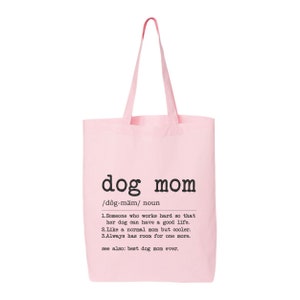 Dog Mom Tote Bag, Dog Lover Gift, Kitten Tote Bag, Dog Lover, Dog Mom ...