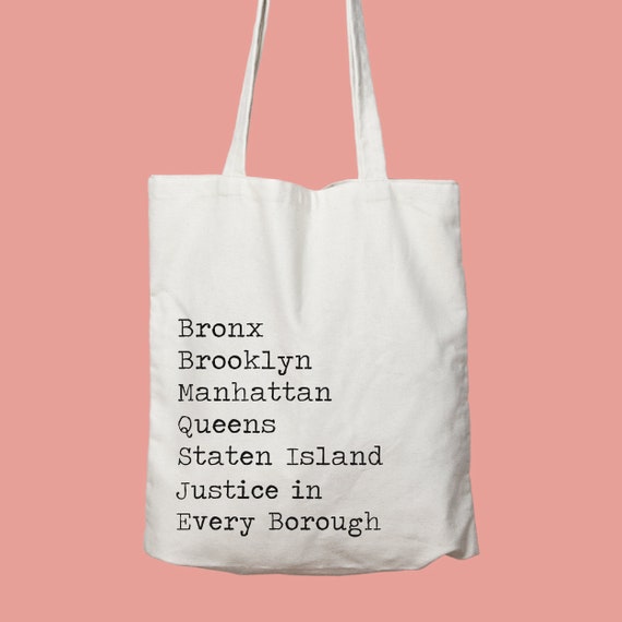 New York Tote Bag Bronx Brooklyn Manhattan Queens Staten | Etsy