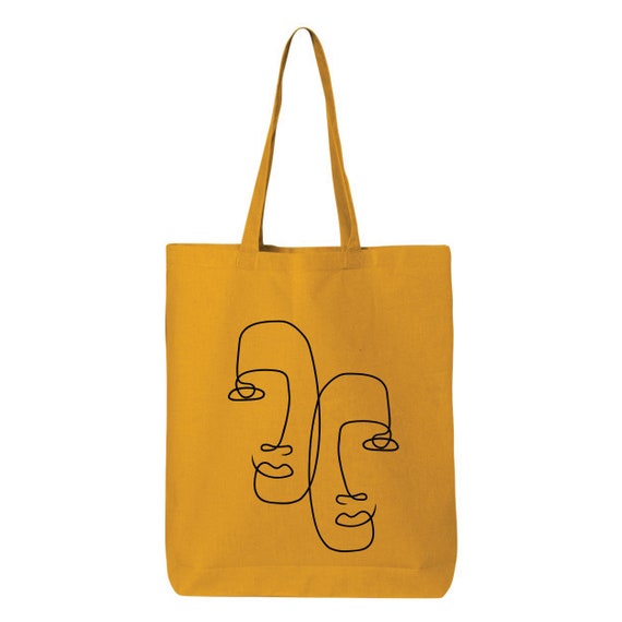 minimal tote bag