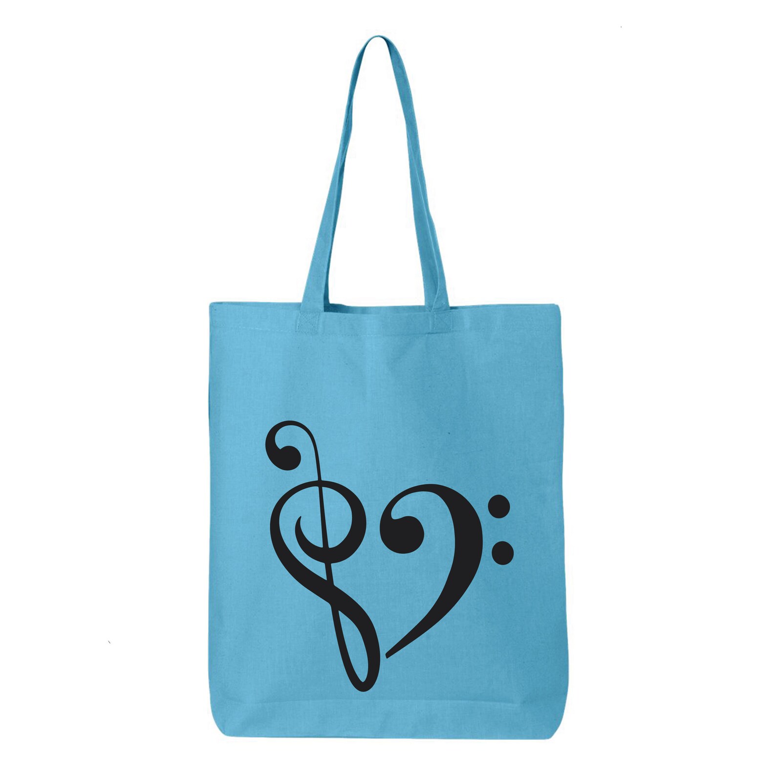 Clef Music Notes Bag Music Tote Bag Music Teacher Gift Etsy