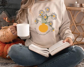 Wildflower Graphic T-Shirt: Soft Cotton, Unisex Fit