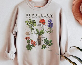 Herbology Plants Shirt, Botanical Garden Flora
