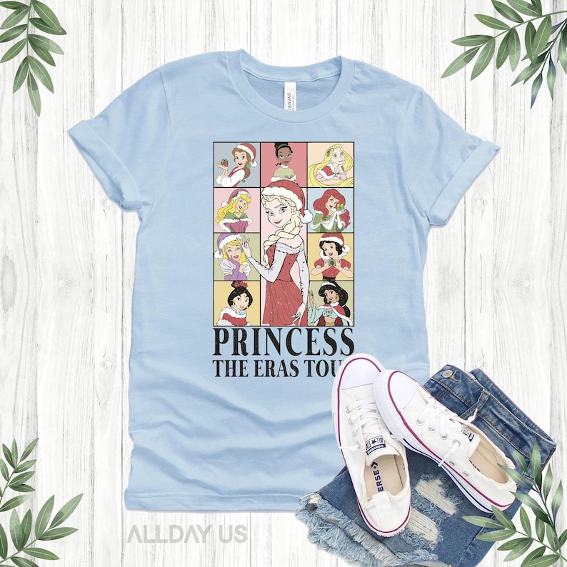 Princess Eras Tour Nostalgic Tribute-tröja - Disney-familjetröja, smörmjuk bomull, klassisk passform - unisex småbarn till vuxen bild 7