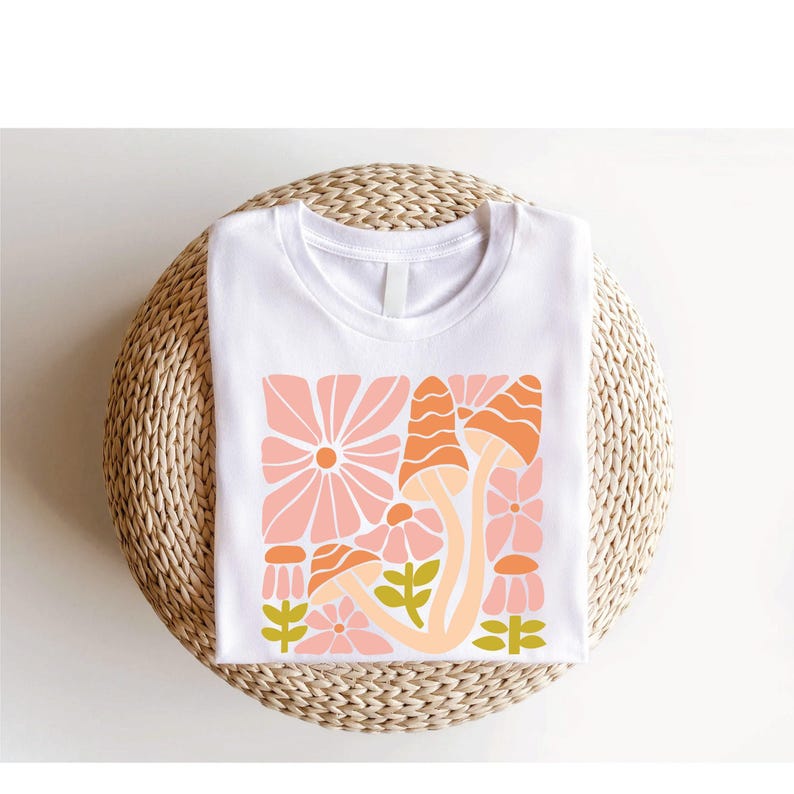 Retro blommig skjorta: Henri Matisse-inspirerad konstnärlig topp bild 5