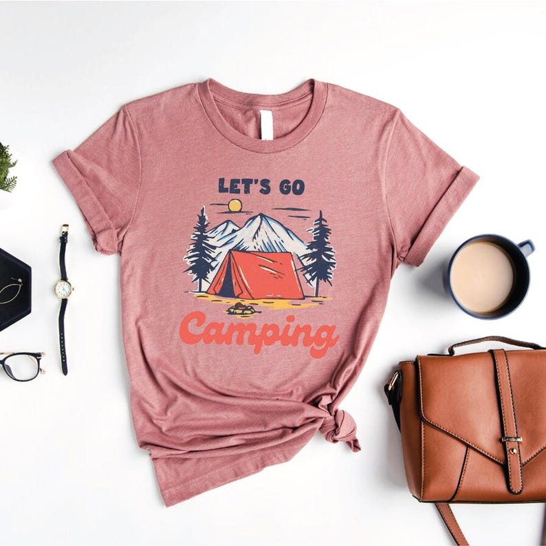 Camping Graphic Tee: Unisex Soft Cotton, Eco Friendly Shirt image 7
