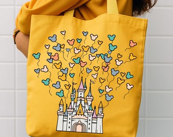 Mickey And Friends Tote Bag, Disney Trip Bag, Mickey Friends Tote Bag, Disney Gifts, Disney Trip Bag, Disneyland Tote Bag