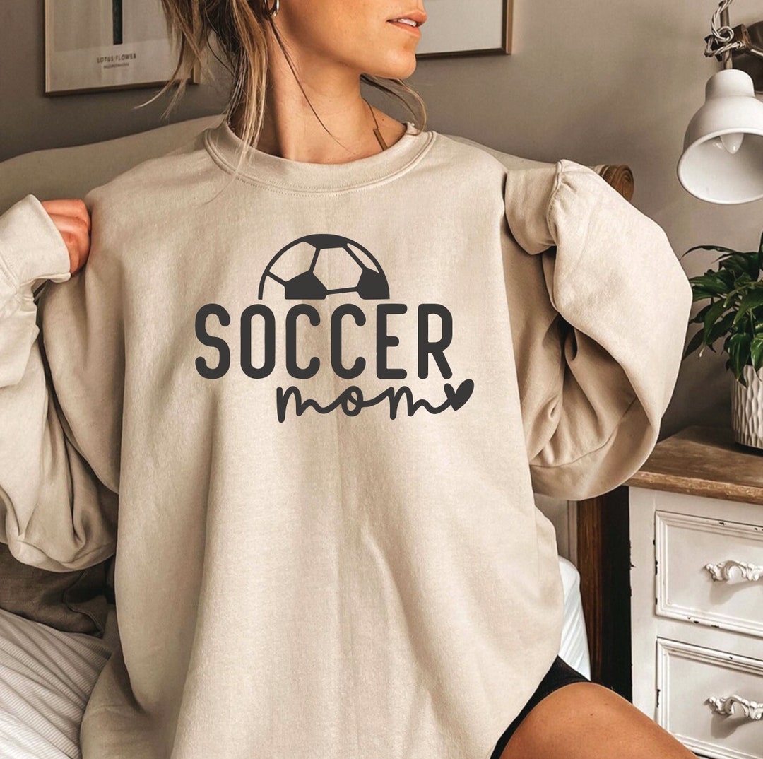 Soccer Mom Sweatshirt, Soccer Mama Sweater, Soccer Mom Crewneck, Soccer