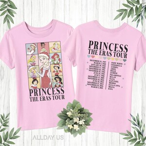 Princess Eras Tour Nostalgic Tribute-tröja - Disney-familjetröja, smörmjuk bomull, klassisk passform - unisex småbarn till vuxen bild 2