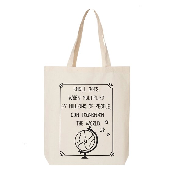 Inspirational tote bags discount